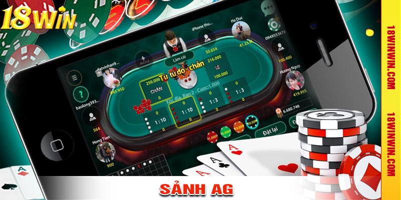 Sảnh AG - Nơi hội tụ của các game bài truyền thống