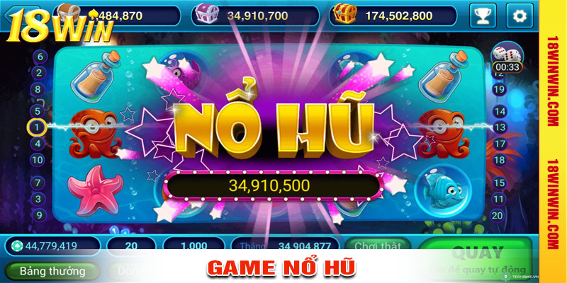 Game nổ hũ