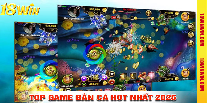 Top game bắn cá đổi thưởng hot nhất 2025