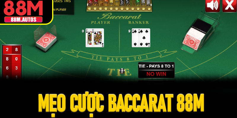 Mẹo chơi Baccarat